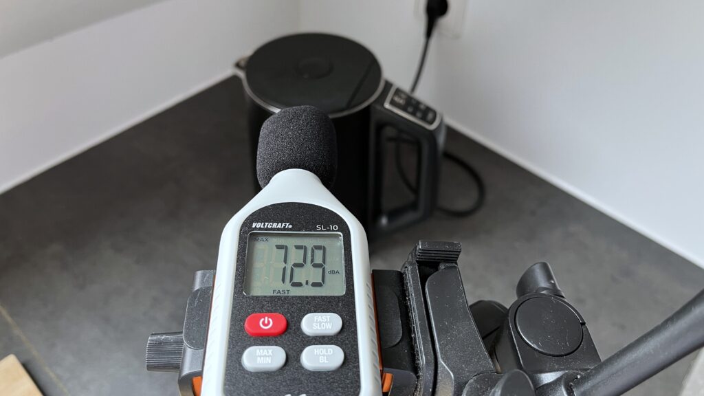 Arendo ELEGANT Dezibel Messung mit Schallpegelmessgerät