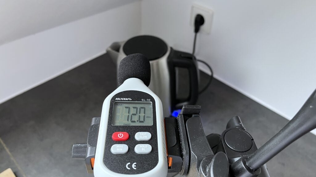 Philips HD9350-90 Schallpegelmessung