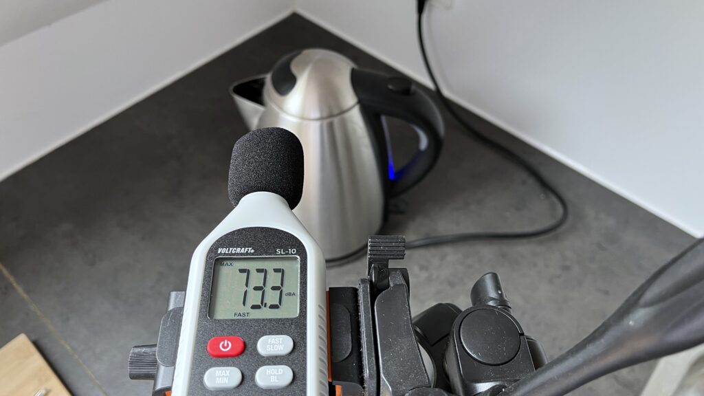 WMF Stelio dB-Messung